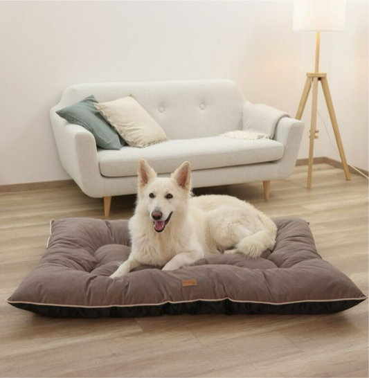 Hundebett Kerbl Bronze/Braun (80x60x9cm)